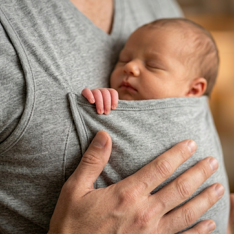 Papa mit Baby