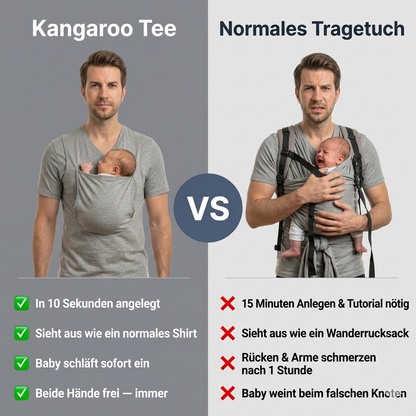 Kangaroo Tee - Haut an Haut.