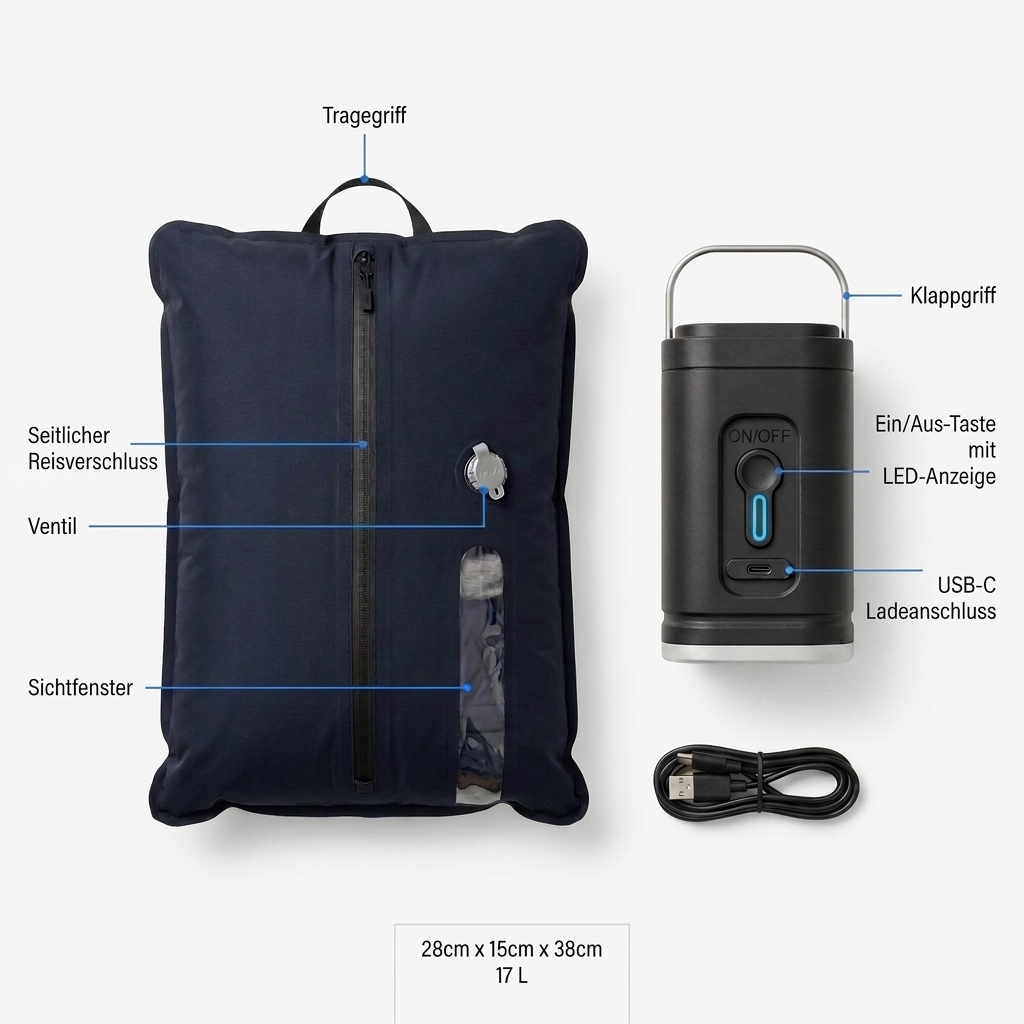 Norvel Travel Vacuum Kit